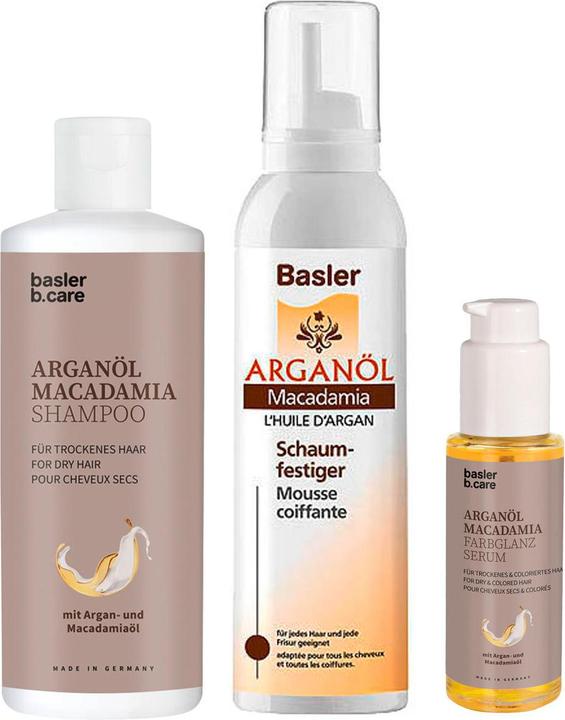 Image du produit Basler Nature & Wellness Huile d'argan Macadamia Set spécial (Set soin capillaire)