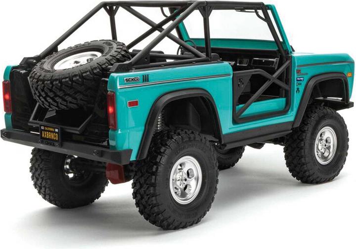 Actual product image Axial scx10 iii early ford bronco 4wd 1/10 rtr turquoise blue (RTR Ready-to-Run)