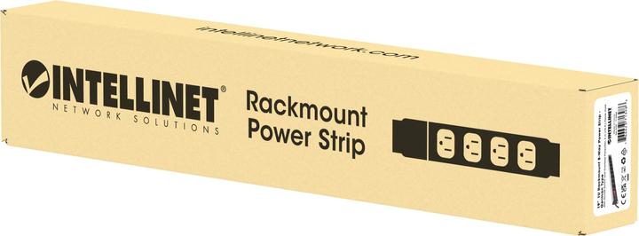 Actual product image Intellinet Socket strip 8-fold Schuko with overload protection (8 x, CEE 7/3, 3 m)