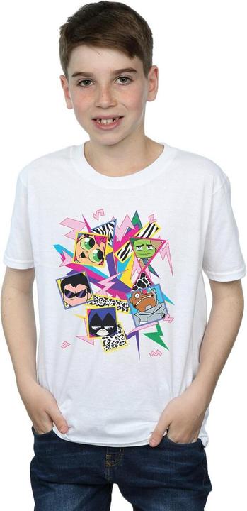 Image du produit - T-shirt TEEN TITANS GO 80S ICONS - Garçon (152, 158)