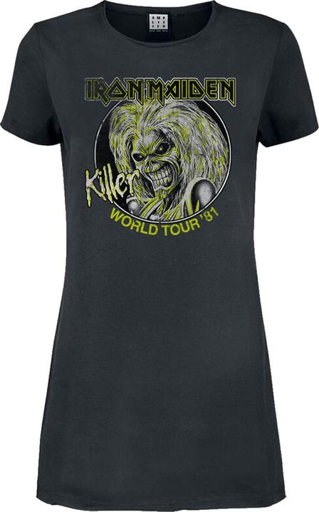 Image du produit Amplified - Robe t-shirt KILLER WORLD TOUR 81' - Femme (XS)