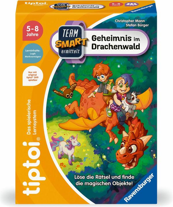 Produktbild Ravensburger Team Smart ermittelt - Geheimnis im Drachenwald (Deutsch)