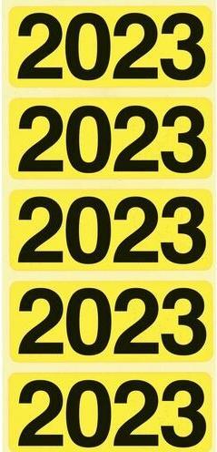 Image du produit Bene Étiquettes autocollantes 628631 Jaune