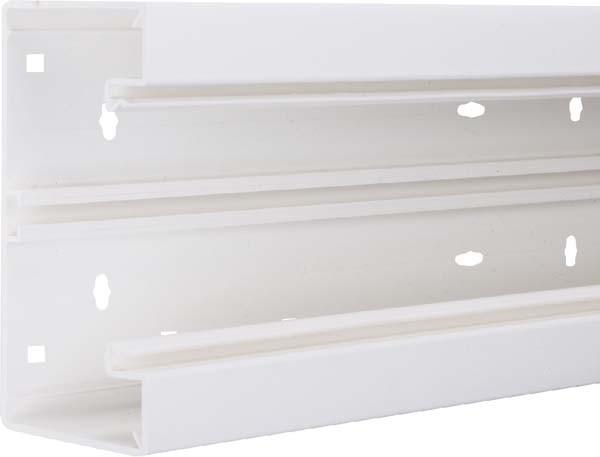 Hager TEH BR6513019016 Duct-UT BR 65x130 OT 80mm vw (200 cm)