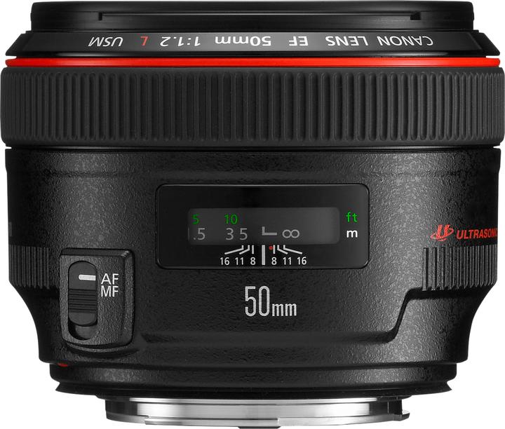 Immagine prodotto Canon EF 50mm f/1,2L USM (Canon EF, Full-frame)