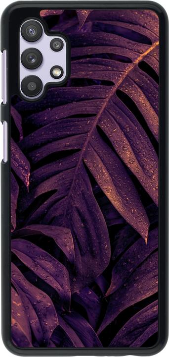 Actual product image PhoneLook Coque Purple Light Leaves (Samsung Galaxy A32 5G)