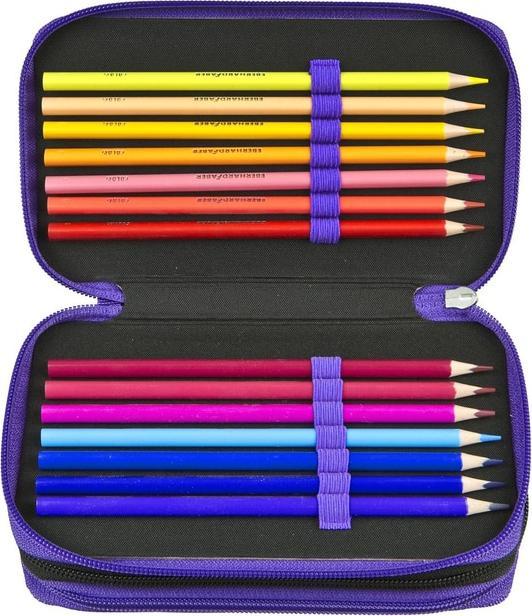 Produktbild Undercover Monster High - Federmäppchen mit 3 Fächern - 30-teilig