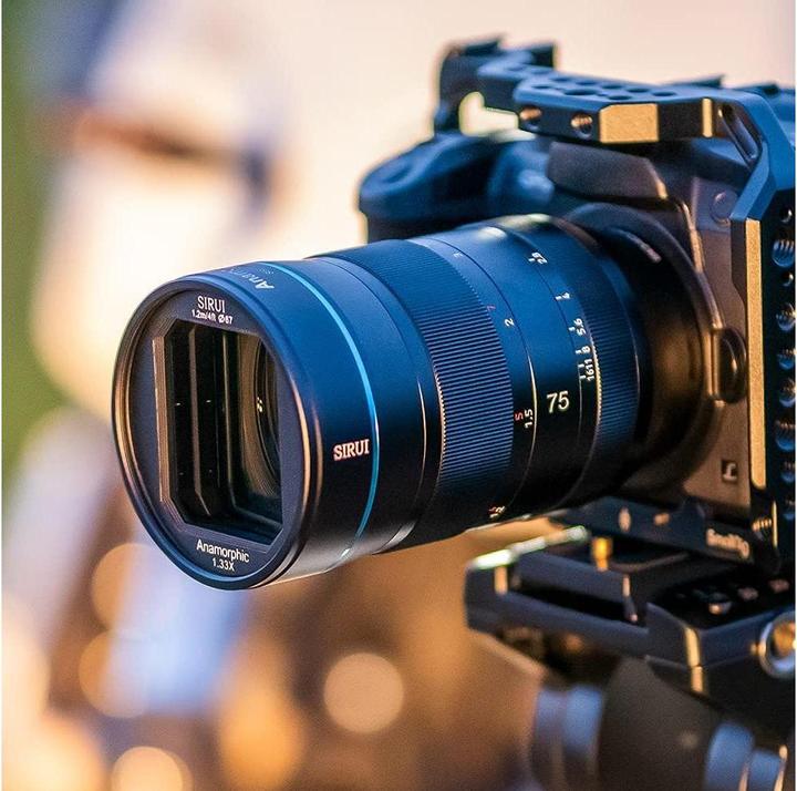 Actual product image Sirui Fixed focal length 75 mm F1.8 anamorphic (Sony E, APS-C / DX)