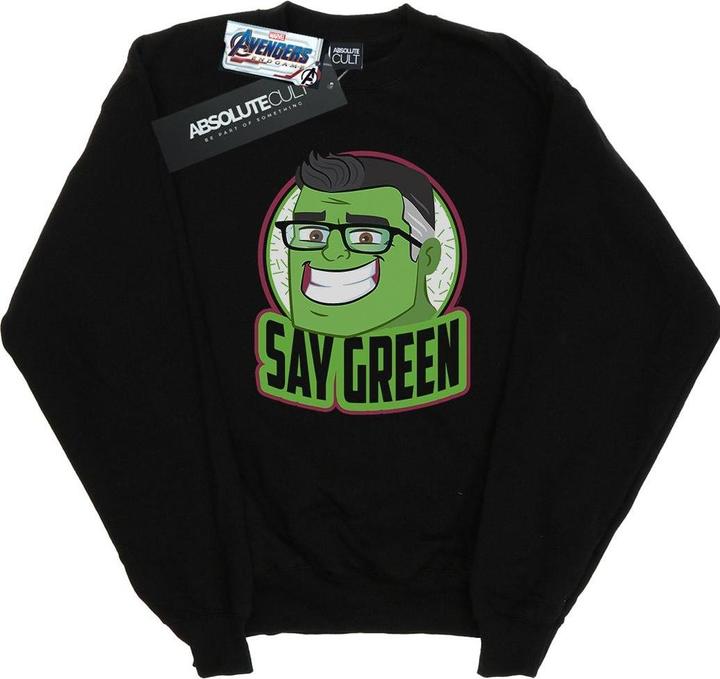 Produktbild Avengers Endgame Hulk Say Green Sweatshirt (S)