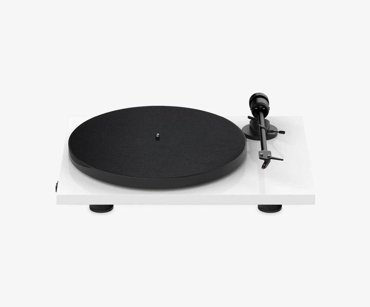 Produktbild Pro-Ject E1 BT OM5e Platenspeler Voorversterkt Bluetooth Verzender - Wit (Manuell)