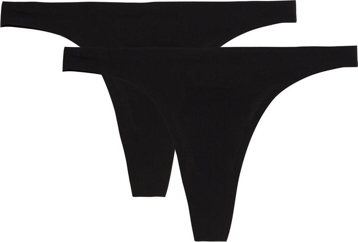 Produktbild La Redoute Collections 2er-Pack nahtlose Strings aus Mikrofaser (42, 2er Pack)