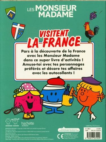 Actual product image Les Monsieur Madame visitent la France : avec des stickers (French, Collectif, 2024)