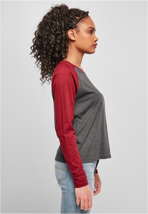 Produktbild Urban Classics Ladies Contrast Raglan Longsleeve (L)