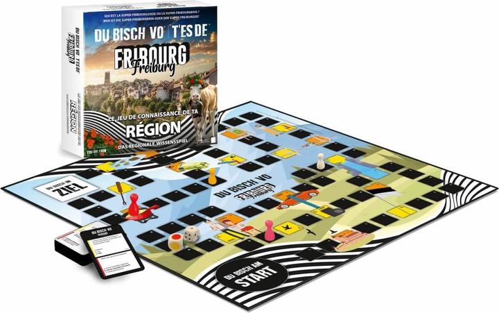 Actual product image Unique You are from Fribourg/Freiburg (German, French)