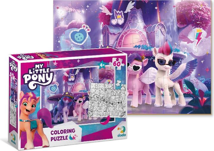 Image du produit Dodo A colorier 2en1 My Little Pony (60 pièces)