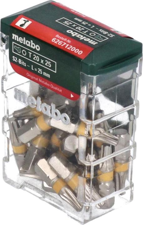 Produktbild Metabo Bit-Box SP (Innensechsrund TX M20)