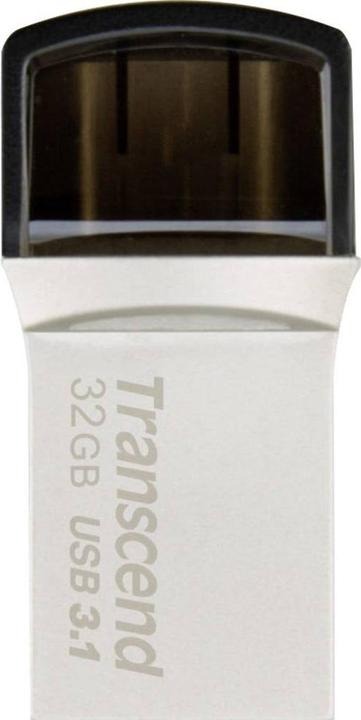 Actual product image Transcend JetFlash 890 (32 GB, USB-A, USB-C)