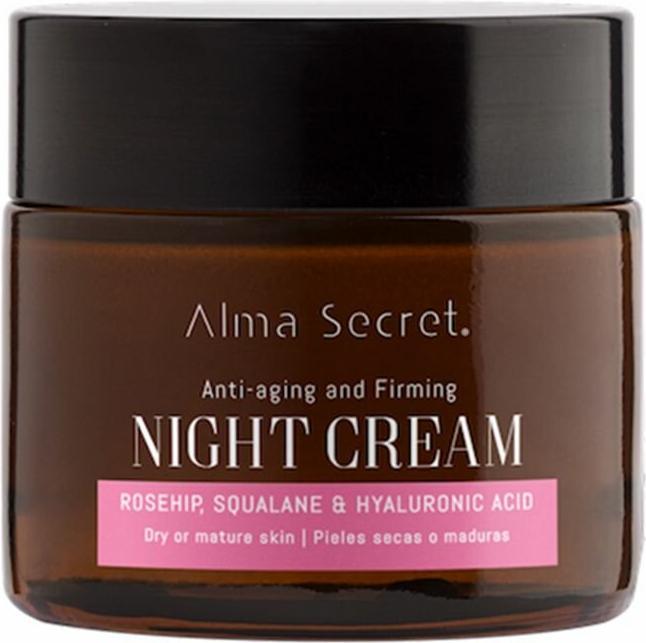Alma Secret Crème de Nuit Multi-Reparadora Antiedad Pieles Sensibles 50ml (Crème pour le corps, 50 ml)