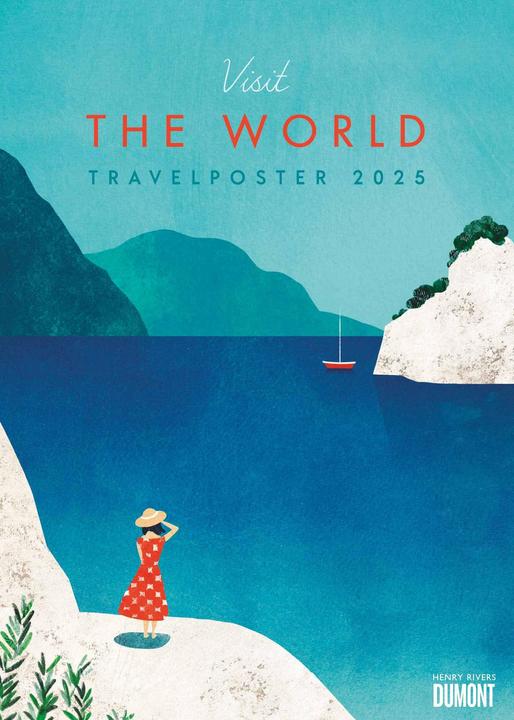 Image du produit Travelposter 2025 Calendrier mural, 50x70cm, calendrier poster avec douze nouvelles images du (50 x 70 cm, Couverture rigide, Allemand)