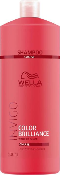 Wella INVIGO Color Brilliance Shampoo Coarse (1000 ml, Flüssiges Shampoo)