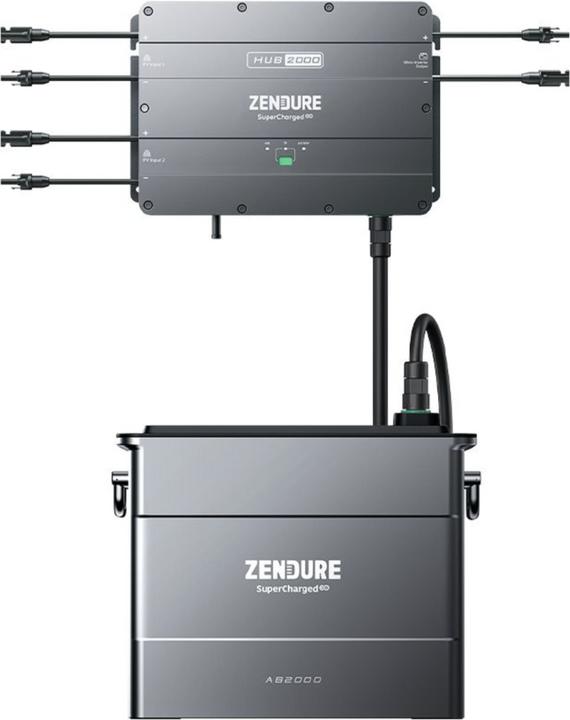 Produktbild Zendure SolarFlow Set Smart PV Hub mit Erweiterungsbatterie