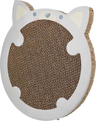Actual product image Trixie Junior Krabmat Hamster Met Catnip Lichtgrijs - 31X32,5X2,5 Cm (32.50 cm, Light grey)