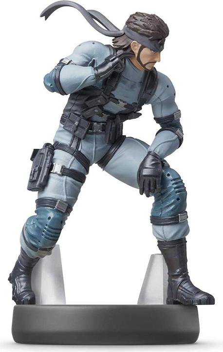 Actual product image Nintendo amiibo Super Smash Bros. Snake. (Wii U, Switch, 3DS)