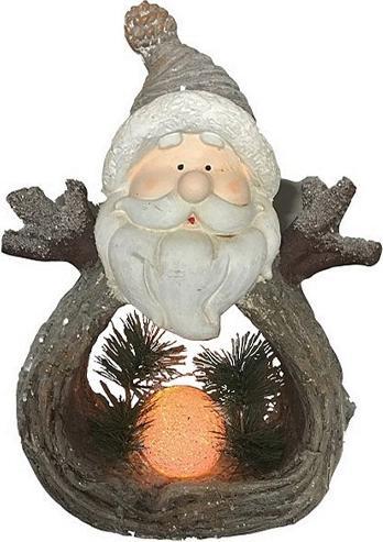Produktbild Bekos Grosser Weihnachtsmann mit Glitzer und LED-Kugel