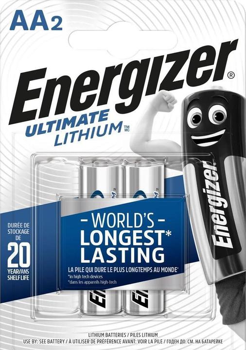 Produktbild Energizer Ultimate Lithium (2 Stk., AA, 3 mAh)
