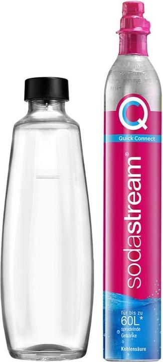 Productafbeelding SodaStream DUO QC Reserve cilinder + glazen karaf
