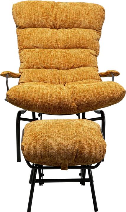 Produktbild Kare Design Sessel + Hocker Vienna Swing Gelb