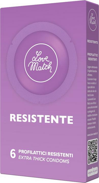Love Match Resistente - Strong - 6 pack (6 pcs)