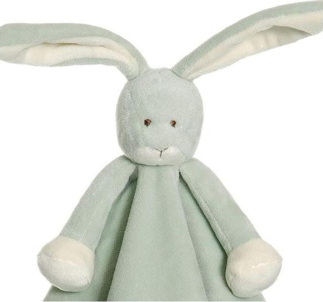 Actual product image Teddykompaniet Comforter - Bunny - Dusty Green (TK4068)