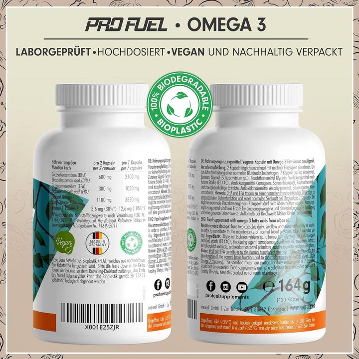 Actual product image ProFuel Zellstoff V-Omega (60 Piece, Capsules)