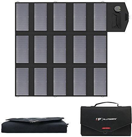 Actual product image Allpowers Solar panel charger (100 W, 2.15 kg)