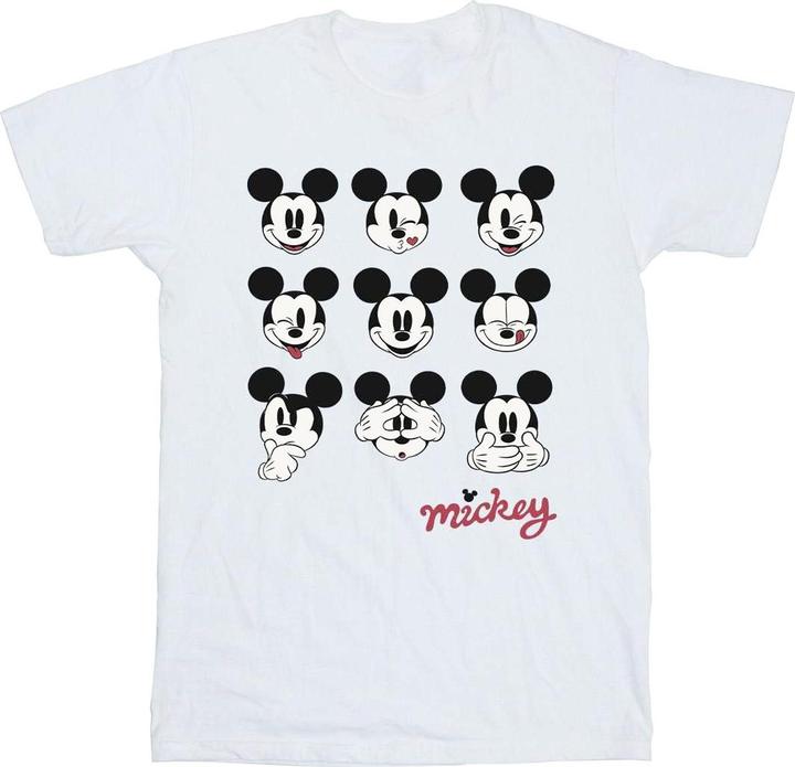Immagine prodotto Disney Mickey Mouse Many Faces Maglietta Uomo (S)