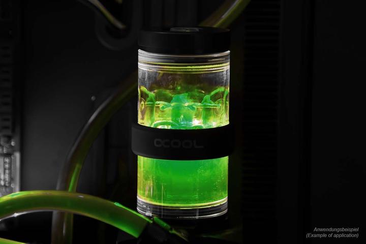 Image du produit Alphacool Eau glacée Crystal Green UV (1000 ml, Prêt à l'emploi)