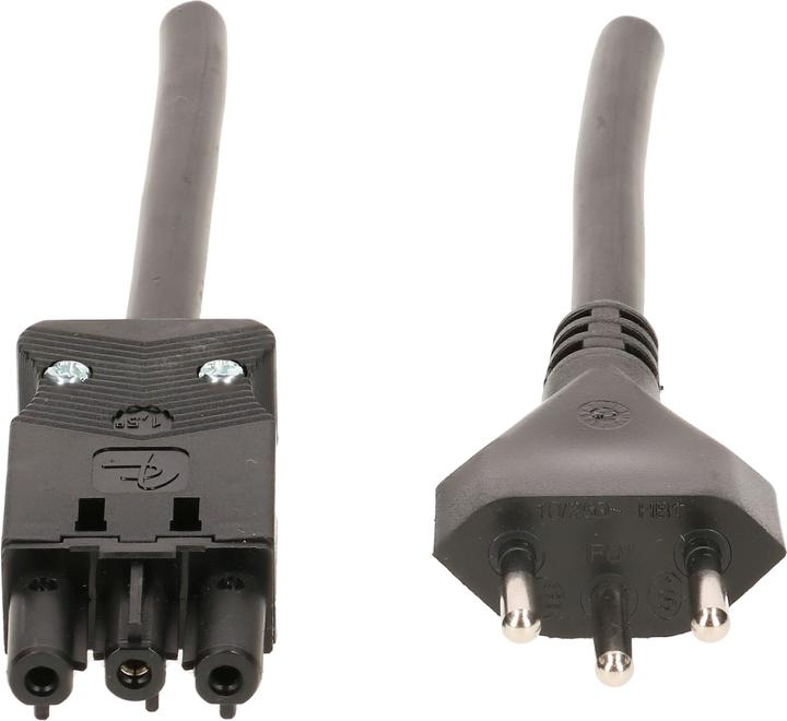 Actual product image Max Hauri Adels TD connection cable H05VV-F3G1.5 type 12 / AC 166 GBUF/315 (10 m)