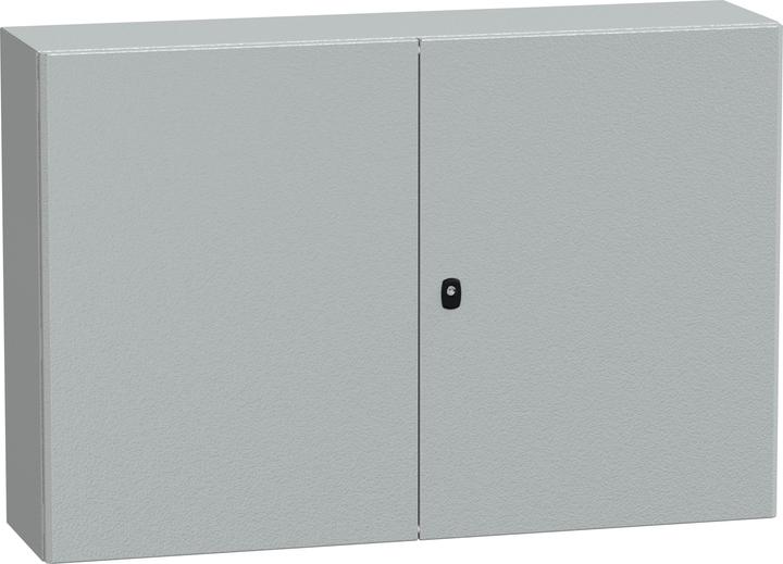Actual product image Schneider Electric S3D 800 x 1200 x 300 mm IP66 with (NSYS3D81230DP) mounting plate