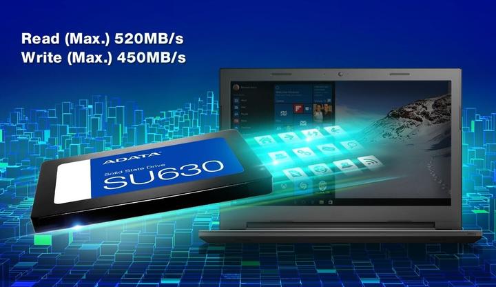 Actual product image Adata Ultimate SU630 (240 GB, 2.5")
