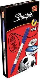 Produktbild Paper Mate Permanent marker sharpie, fine, rund, blå (Blau, 0.90 mm, 1 x)
