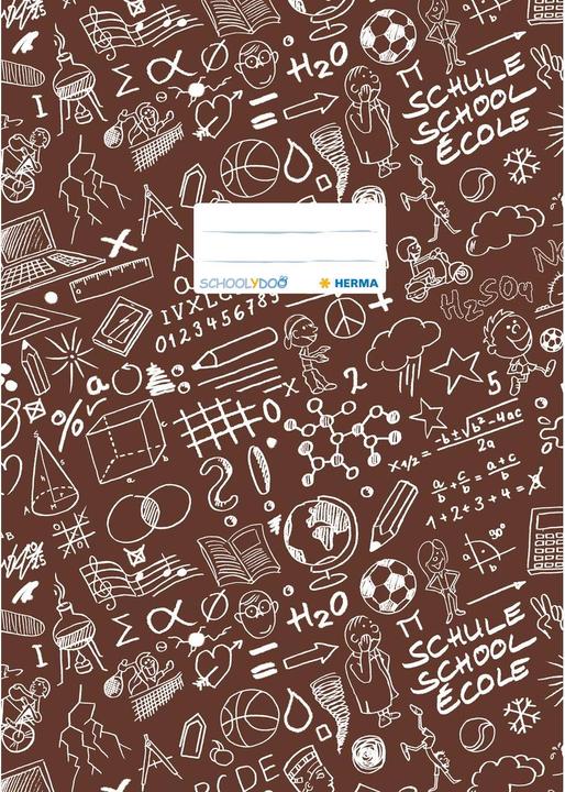 Image du produit HERMA Protège-cahier A4 SCHOOLYDOO (A4, Quadrillé, Couverture rigide)