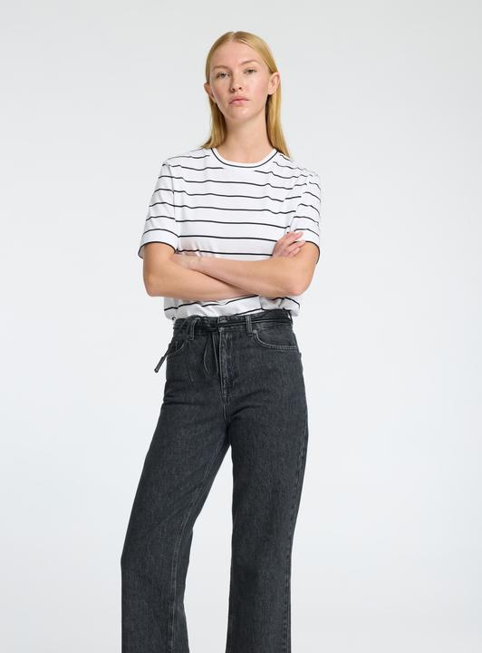 Actual product image Selected Femme Striped T-Shirt (XS)