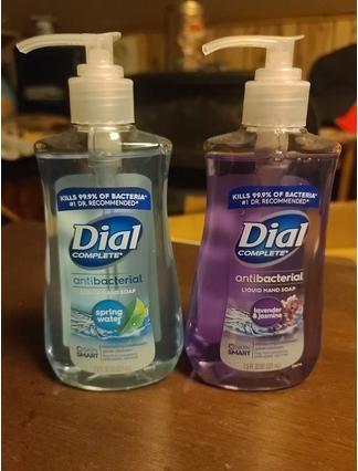 Image du produit ANTI-BAC Savon liquide pour les mains Eau de source 15oz (Savon liquide, 150 ml)