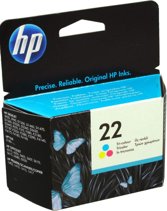 Actual product image HP 22 (Color)