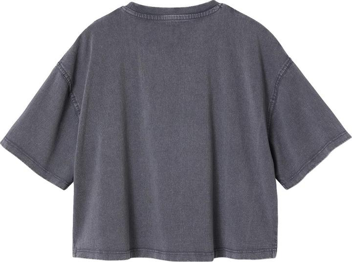 Jonen Mädchen Cropped-Shirt mit kurzen Ärmeln