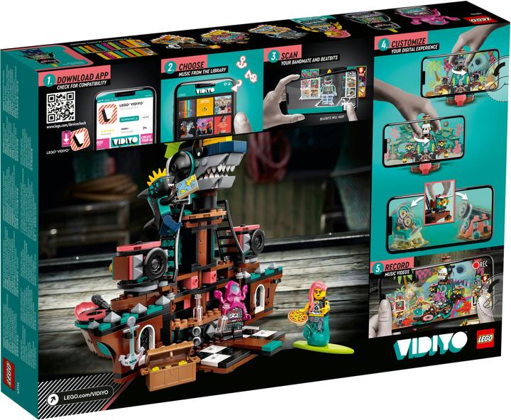 Produktbild LEGO Punk Pirate Ship (43114, LEGO Vidiyo)