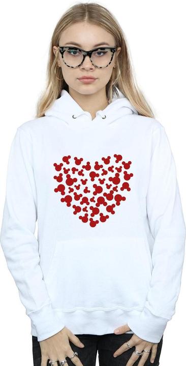 Produktbild Disney Mickey Mouse Heart Silhouette Kapuzenpullover (XXL)
