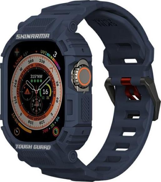 Produktbild Skinarma Band+Case Mecha 2in1 Apple Watch 49mm navy