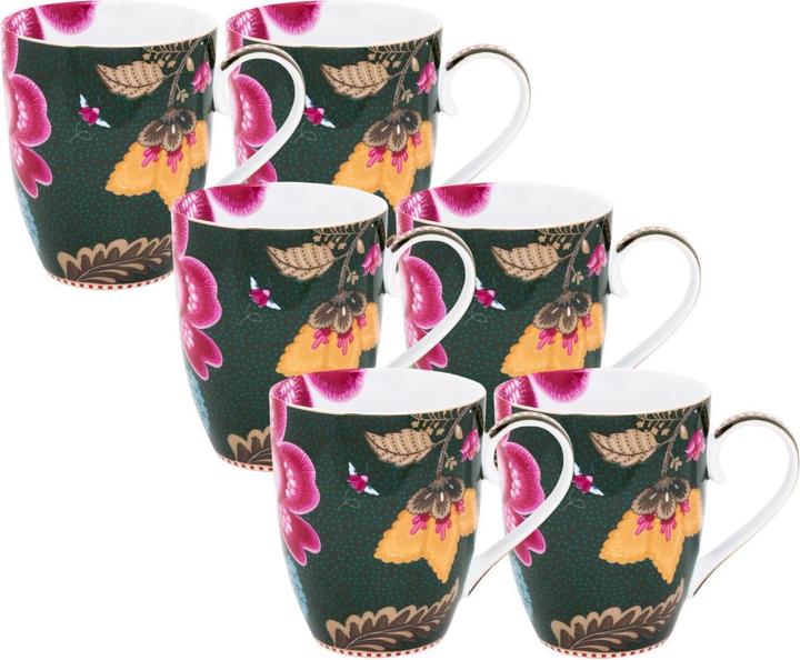Immagine prodotto PIP Studio Tazza Fantasy Green grande 350ml set6 (350 ml, 1 x)
